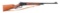 (C) HIGH CONDITION WINCHESTER MODEL 71 DELUXE LEVER ACTION RIFLE.