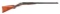 (A) REMINGTON MODEL 1889 DRILLING GUN.
