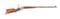 (C) BROWNING MODEL 1885 SINGLE SHOT RIFLE SCHUETZEN.