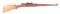 (C) MANNLICHER SCHOENAUER MODEL 1950 ENGRAVED BOLT ACTION RIFLE.