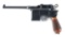 (C) LARGE RING MAUSER C96 SEMI-AUTOMATIC PISTOL.