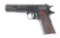 (C) COLT 1911 FRAME MANUFACTURED IN 1915, SPRINGFIELD ARMORY SUSPENDED RANGE, WITH SAVAGE SLIDE.