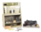 (C) DELAWARE STATE POLICE TARGET SET WITH 4 HANDGUNS AND BULLSEYE CASE BELONGING TO WILLIAM K. DUPON