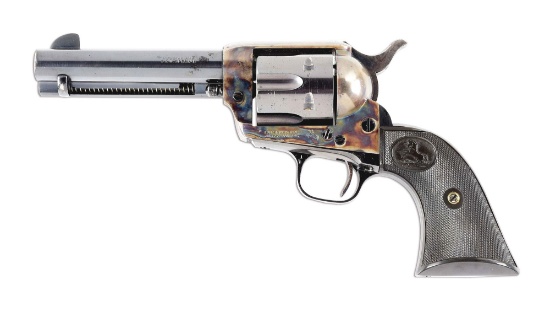 (C) RARE, 1 OF 24, PRE-WAR COLT SINGLE ACTION ARMY REVOLVER CHAMBERED IN .44 S&W CALIBER.