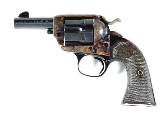 (C) COLT BISLEY SHERIFF'S MODEL SINGLE ACTION REVOLVER.