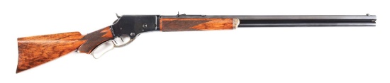 (A) MARLIN MODEL 1881 SPECIAL ORDER DELUXE LEVER ACTION RIFLE WITH DOUBLE SET TRIGGERS.