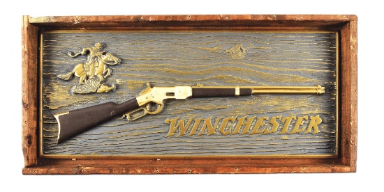 LIMITED EDITION WINCHESTER BRONZE NUMBER 2 OF 260 BY PAUL W. MCCOBB.