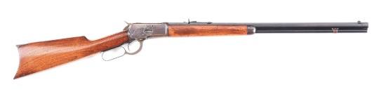 (C) WINCHESTER MODEL 1892 LEVER ACTION RIFLE.