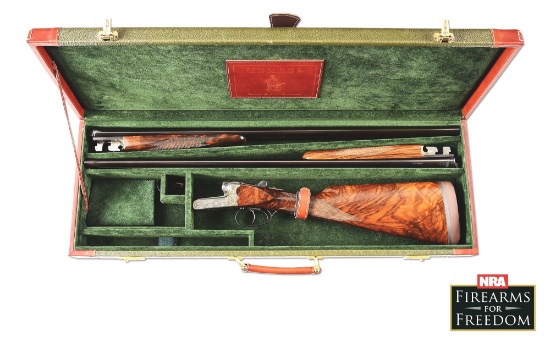 (M) MERKEL 147EL 20/28 GAUGE 2 BARREL SET WITH HARD CASE.