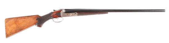 (C) PARKER BROS. GRADE 5 BH SIDE BY SIDE SHOTGUN.