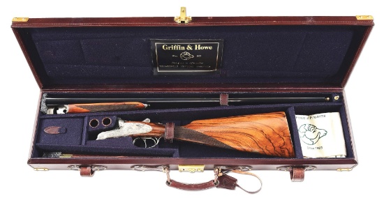 (M) GRIFFIN & HOWE ARRIETA SIDE BY SIDE SHOTGUN 12 BORE.