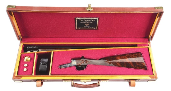 (M) REMINGTON PARKER AAHE 28 BORE SIDE BY SIDE SHOTGUN.