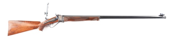 (M) AXTELL RIFLE CO. MODEL 1877 LONG RANGE CREEDMORE SHARPS RIFLE.