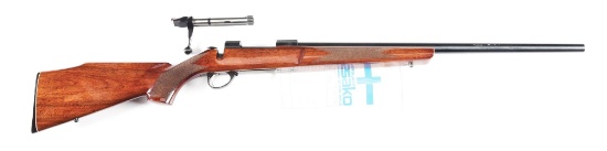 (M) RARE SAKO AII FORESTER VARMINT BOLT ACTION RIFLE IN .220 SWIFT WITH BOX.