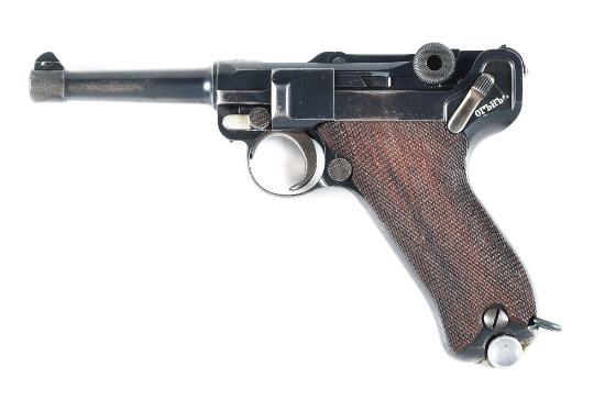 (C) SCARCE DWM BULGARIAN CONTRACT M1911 LUGER SEMI-AUTOMATIC PISTOL.