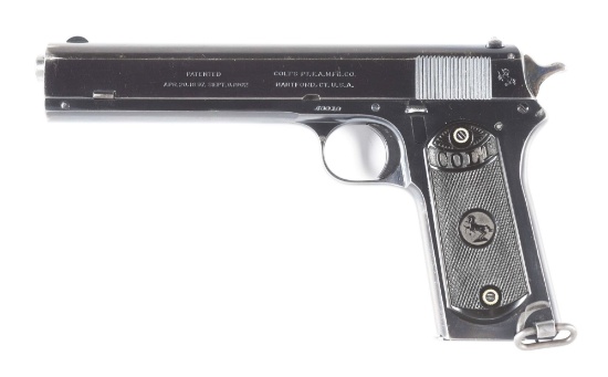 (C) COLT MODEL 1902 MILITARY SEMI-AUTOMATIC PISTOL.
