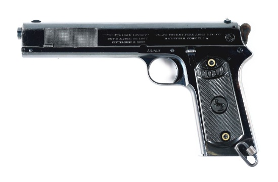 (C) COLT MODEL 1902 SEMI-AUTOMATIC PISTOL.