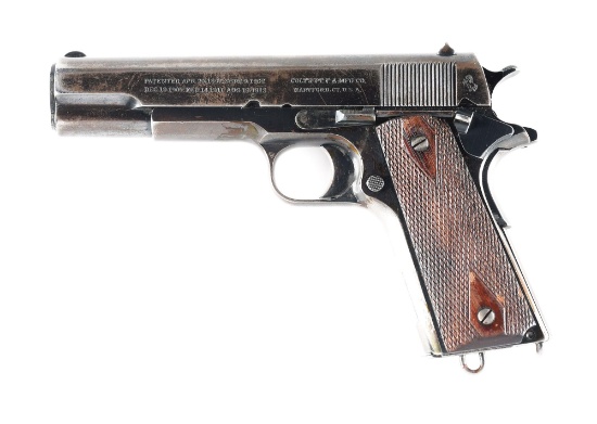 (C) COLT GOVERNMENT MODEL 1911 SEMI-AUTOMATIC PISTOL, SHIPPED TO RUSSIA IN 1916.