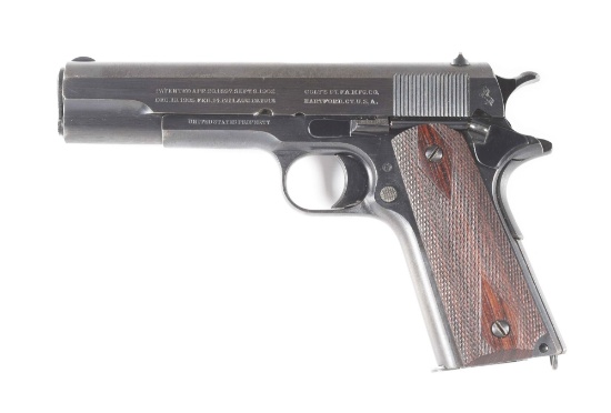 (C) COLT 1911A1 SEMI-AUTOMATIC PISTOL.