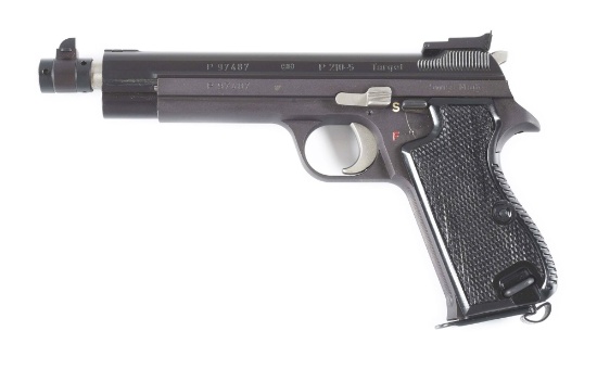 (M) SIG P210-5 TARGET SEMI-AUTOMATIC PISTOL.