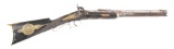 (A) EXTRAORDINARY AND RARE CHILD'S KENTUCKY RIFLE SIGNED PETER W. DIESIN, PHILADEPLIA.