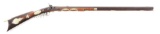 (A) FINELY DECORATED NORTH CAROLINA PERCUSSION KENTUCKY RIFLE MADE FOR AND INSCRIBED TO E.J. PARRISH