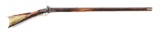 (A) W. COOPER INCISED CARVED PERUCUSSION KENTUCKY RIFLE.