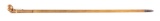 (A) RARE REMINGTON BALL AND CLAW PERCUSSION CANE GUN.