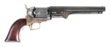 (A) 2ND MODEL COLT 1851 NAVY PERCUSSION REVOLVER WITH U.S. MARK.