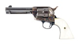 (C) PRE-WAR COLT SINGLE ACTION ARMY REVOLVER IN .41 COLT CALIBER.