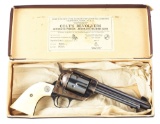 (C) 1931 COLT SINGLE ACTION ARMY REVOLVER CHAMBERED IN SCARCE .38 SPECIAL CARTRIDGE.