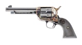 (C) HIGH CONDITION 1929 COLT FRONTIER SIX SHOOTER WITH RARE FACTORY SHIPPED .44 S&W CONVERTIBLE CYLI