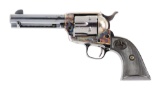 (C) RARE, 1 OF 24, PRE-WAR COLT SINGLE ACTION ARMY REVOLVER CHAMBERED IN .44 S&W CALIBER.