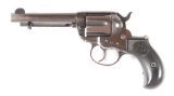 (A) AMERICAN EXPRESS CO. MARKED COLT MODEL 1877 LIGHTNING DOUBLE ACTION REVOLVER WITH ARTIFACTS.