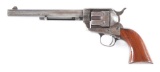 (A) COLT ETCHED PANEL FRONTIER SIX SHOOTER SINGLE ACTION REVOLVER.