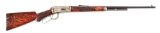 (A) RARE WINCHESTER MODEL 1894 DELUXE RIFLE WITH FACTORY CASE HARDENED FRAME.
