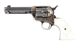 (C) COLT FRONTIER SIX SHOOTER SINGLE ACTION ARMY REVOLVER WITH NEW MEXICO HISTORY.