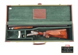 (M) MERKEL 147SL 12 GAUGE SIDE BY SIDE SHOTGUN WITH CASE.