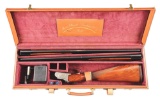 (M) MARIO BESCHI BOXLOCK OVER/UNDER SHOTGUN 2 BARREL SET, 20 AND 28 BORE.