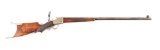 (C) BROWNING MODEL 1885 SINGLE SHOT RIFLE SCHUETZEN.