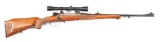 (M) ENGRAVED AUSTRIAN BOLT ACTION SPORTING RIFLE IN .270 WINCHESTER, BUILT ON A MAUSER 98 ACTION.
