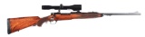 (C) MARTIN HAGN BOLT ACTION SPORTING RIFLE, PERSONALLY OWNED BY MARTIN HAGN.