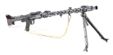 (M) HIGH CONDITION TNW MG-34 SEMI-AUTOMATIC RIFLE WITH SCARCE & UNUSUAL REINFORCED STOCK.