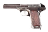 (C) US TEST TRIALS SAVAGE MODEL 1907 SEMI-AUTOMATIC .45 ACP PISTOL, WITH SAVAGE LETTER SIGNED BY JOH