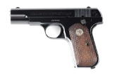 (C) COLT 1908 POCKET HAMMERLESS SEMI AUTOMATIC PISTOL WITH BOX.