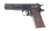 (C) COLT 1911 FRAME MANUFACTURED IN 1915, SPRINGFIELD ARMORY SUSPENDED RANGE, WITH SAVAGE SLIDE.