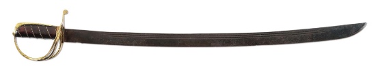 BRASS HILTED AMERICAN CAVALRY SABER
