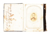1864 TRAVELING PHOTO ALBUM WITH LINCOLN.