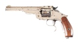 (A) SMITH AND WESSON NO. 3 RUSSIAN 3RD MODEL SINGLE ACTION REVOLVER, EX. HANK WILLIAMS JR.