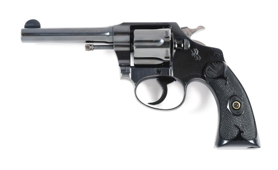 (C) HIGH CONDITION COLT POLICE POSITIVE .38 S&W DOUBLE ACTION REVOLVER.
